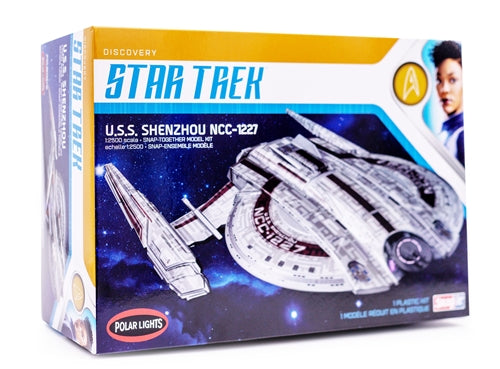 Polar Lights 967 1/2500 Star Trek U.S.S Shenzhou SNAP Model Kit