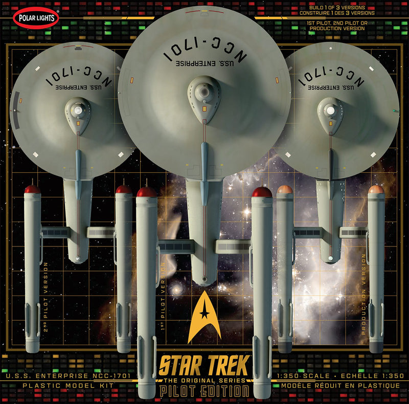 Polar Lights 993 1/350 Star Trek U.S.S. Enterprise (Pilot Edition) Model Kit
