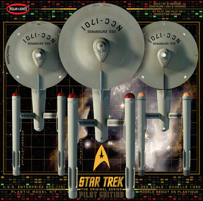 Polar Lights 993 1/350 Star Trek U.S.S. Enterprise (Pilot Edition) Model Kit