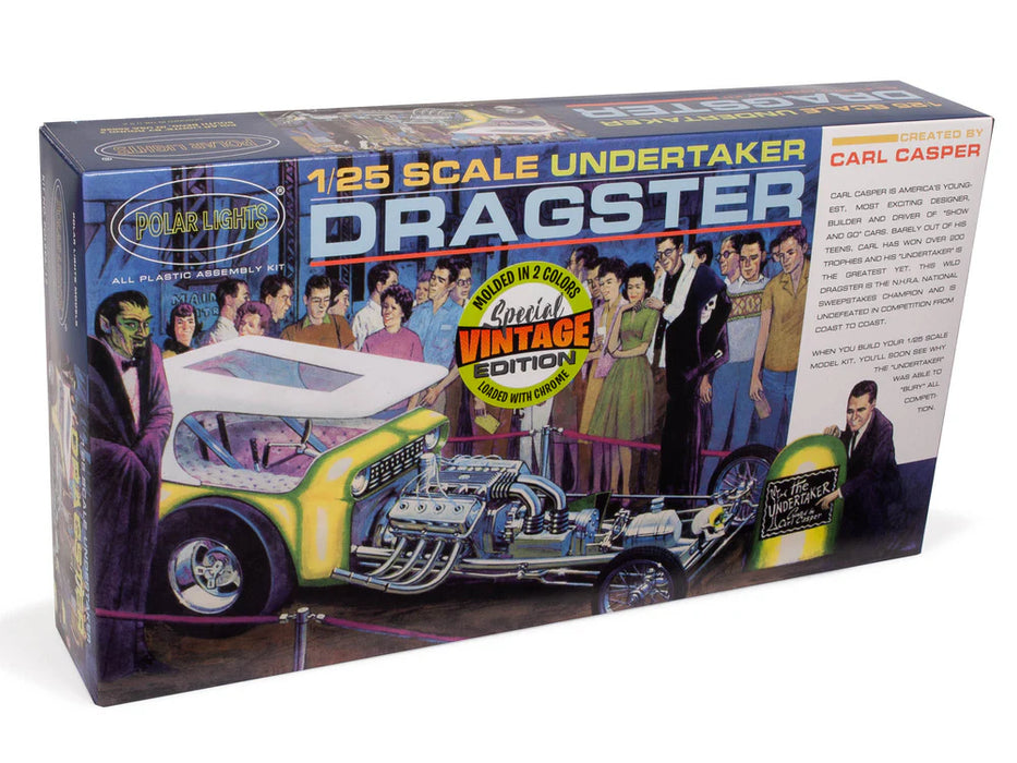 Polar Lights 996 1/25 Carl Casper Undertaker Dragster Skill 2 Model Kit