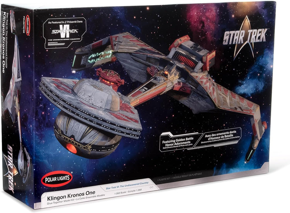 Polar Lights 997 Star Trek VI The Undiscovered Country Klingon Kronos One Ski