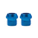 Powerhobby PHBTRX444 Blue Aluminum Cooling Hose Ferrule Cover for Traxxas Spartan and M41 Boats