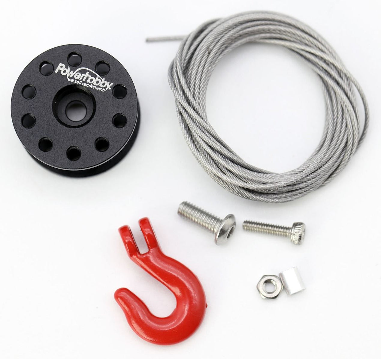 Powerhobby 1001 Low Profile 25T Servo Winch Spool Kit — White Rose Hobbies