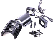 Powerhobby 1289 Black Cooling Fans and Heat Sink for 1/8 Motors