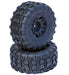 Powerhobby 2239-10 Black Raptor 2.2  Belted Tires SCT Wheels for Traxxas 2WD Slash Front (1 Pair)