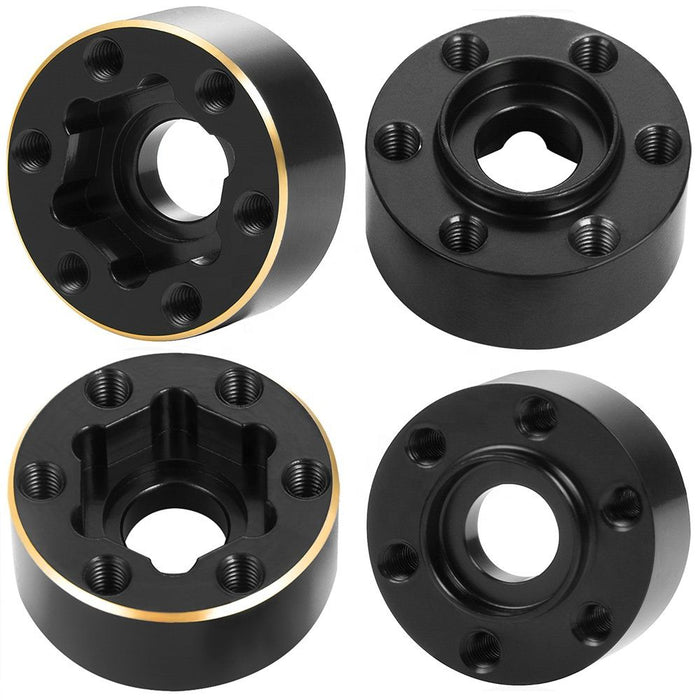 Powerhobby 5704 Brass Wheel 6mm Hex Hub Adapter for TRX-4 or SCX10 Crawler