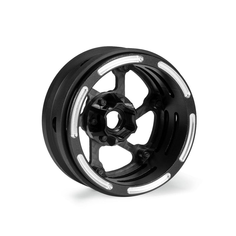 Powerhobby 5854 1.9" Carbon Fiber Lightweight Beadlock Wheels 4 Pack