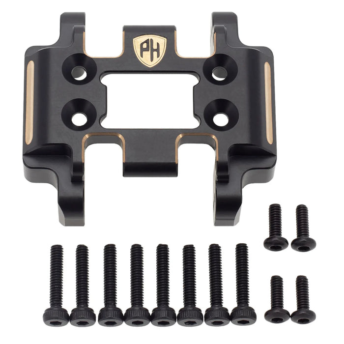 Powerhobby 6706 Brass Skid Plate Transmission Mount for 1/18 Redcat Ascent