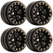 Powerhobby PHB5324 1.0" Z1 Brass Beadlock Crawler Wheels fits 1/24 Axial SCX24