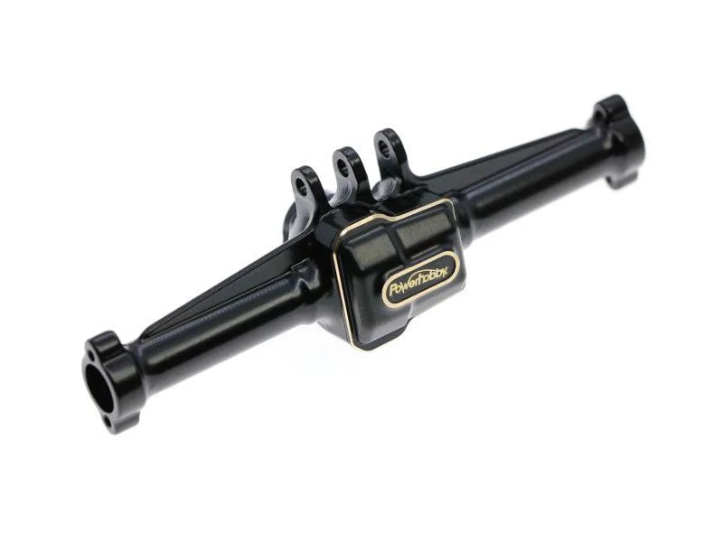 Powerhobby PHB5584 Black Brass Rear Axle Housing fits Traxxas TRX-4M