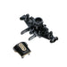 Powerhobby PHB5585 Black Brass Front Axle Housing fits Traxxas TRX-4M