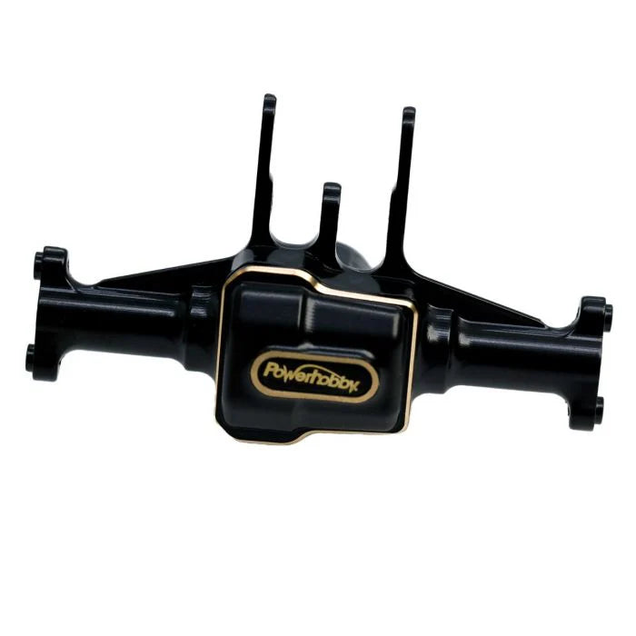 Powerhobby PHB5585 Black Brass Front Axle Housing fits Traxxas TRX-4M