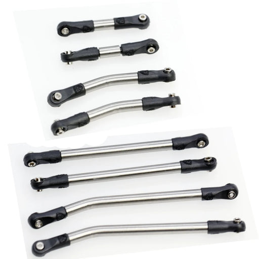 Powerhobby PHB5644 8 Piece Stainless Steel High Clearance Links Set for Traxxas TRX-4M