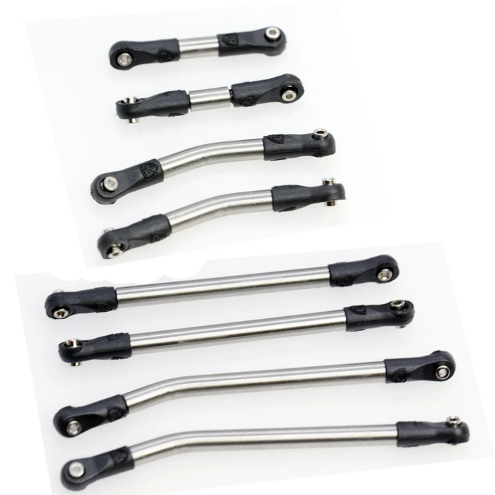 Powerhobby PHB5644 8 Piece Stainless Steel High Clearance Links Set for Traxxas TRX-4M