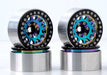 Powerhobby PHB6283 Aluminum 1.9" Beadlock Wheels Green Titanium 4 Pack 1/10 Rock Crawler