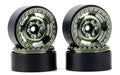 Powerhobby PHB6293 Green B6 Aluminum 1.9" Crawler Beadlock Wheels 4 Pack