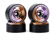 Powerhobby PHB6294 Orange/Purple B6 Aluminum 1.9" Crawler Beadlock Wheels 4 Pack