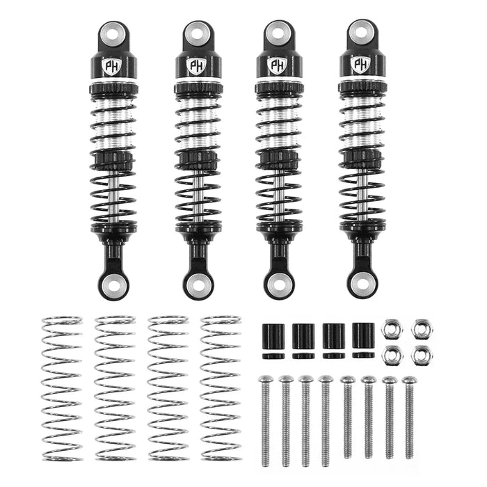 Powerhobby PHB6881 53mm Threaded Oil Shocks for 1/18 Redcat Ascent-18 (Set of 4)