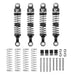 Powerhobby PHB6881 53mm Threaded Oil Shocks for 1/18 Redcat Ascent-18 (Set of 4)