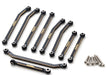 Powerhobby PHB6919 Brass High Clearance 4-Link with Steering Link for 1/18 Redcat Ascent-18