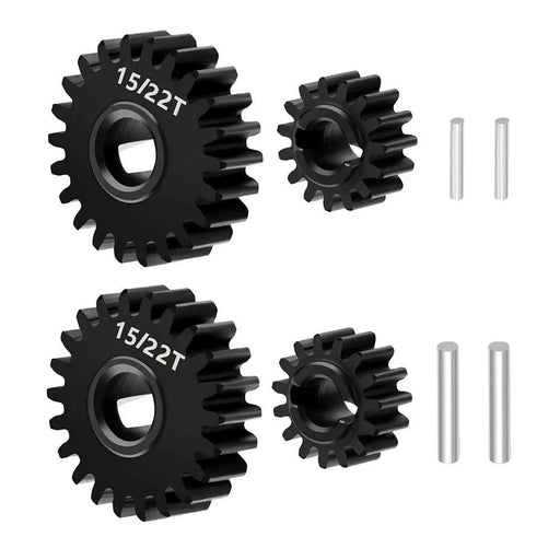 Powerhobby PHB7011 Hardened Steel 15T/22T Overdrive Gears for Redcat Ascent-18