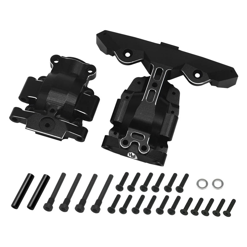 Powerhobby PHB7177 7075 Black Aluminum Front Gearbox for Traxxas Mini Maxx