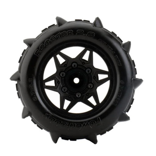 Powerhobby PHBPHT2187 1/10 Rooster 2.8" Belted Paddle Sand/Snow Tires (1 Pair)