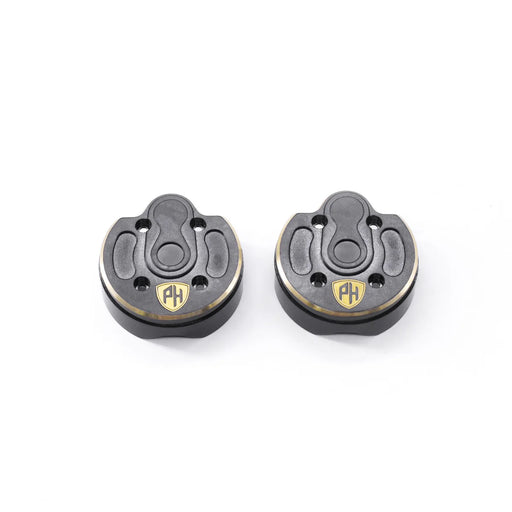 Powerhobby PHBSCX1011 85G Brass Outer Portal Cover Front or Rear for Axial Capra and SCX10 III