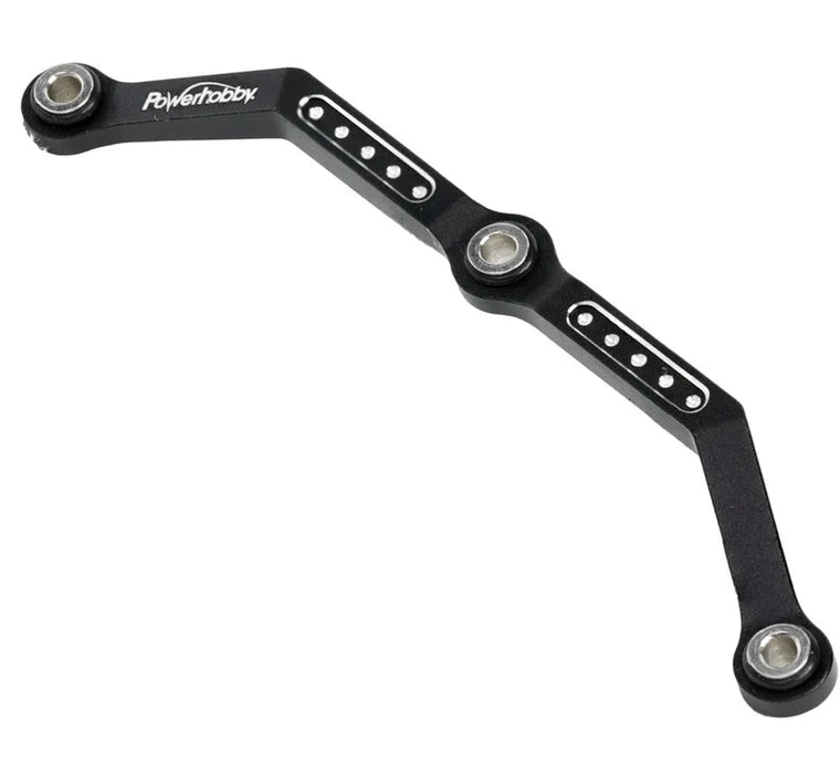 Powerhobby PHBTRX587BLACK Black Aluminum Steering Link fits Traxxas TRX-4M