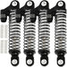 Powerhobby PHBTRX597BLACK Black Aluminum 51mm Long Travel Shocks fits Traxxas TRX-4M