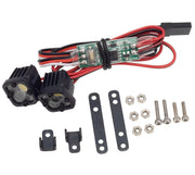 Powerhobby PHLight-002 2 Single LED Spotlights with Controller for 1/10 RC Crawler