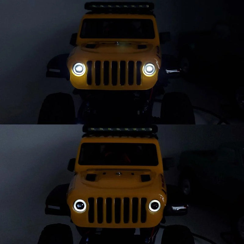 Powerhobby PHSCX24022 Jeep Front Headlight with Mount for SCX24