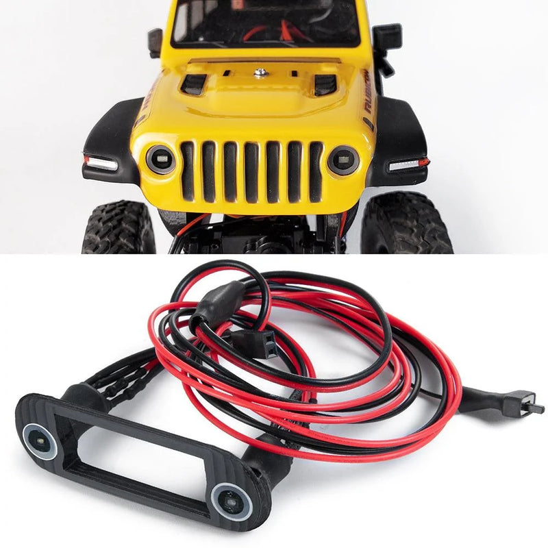 Powerhobby PHSCX24022 Jeep Front Headlight with Mount for SCX24