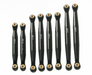 Powerhobby SCX2445 Black Aluminum Link Set for SCX24 C10 Chevy