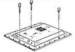Precision Scale Co. 3976 HO Scale Plastic EMD Traction Motor Blower Housing