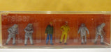 Preiser 1010064 HO Scale Steel Mill Blast Furnace Crew Figures (6 Pack) - NOS