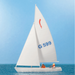 Preiser 10677 HO Scale Sailors Sailing Boat #2
