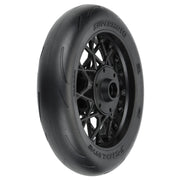 Pro-Line 10222-10 Supermoto Front Tire on Wheel for PROMOTO-MX