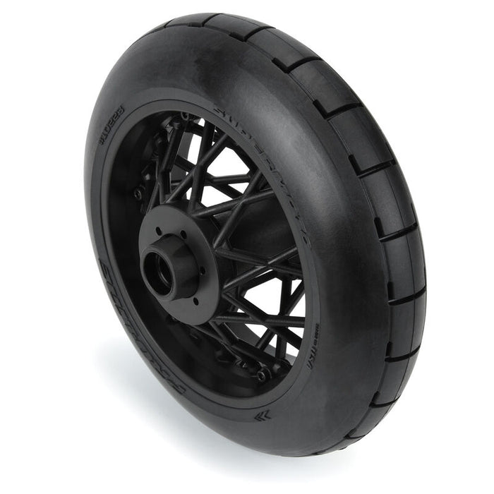 Pro-Line 10223-10 Supermoto Rear Tire on Wheel for PROMOTO-MX