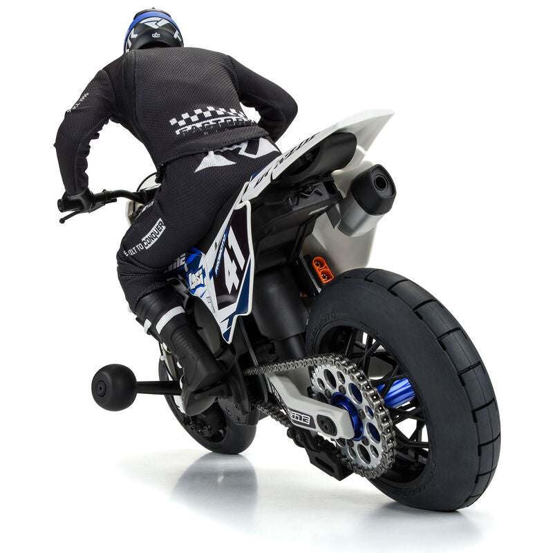 Pro-Line 10223-10 Supermoto Rear Tire on Wheel for PROMOTO-MX