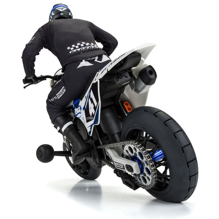 Pro-Line 10223-10 Supermoto Rear Tire on Wheel for PROMOTO-MX