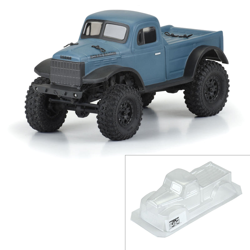 Pro-Line 3565-00 Power Wagon Clear Body for 1/24 SCX24 Crawler