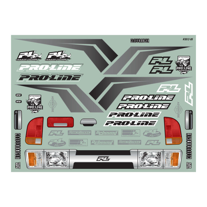 Pro-Line 3612-00 Cliffhanger High Performance Clear Body for SCX6