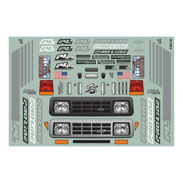 Pro-Line 3625-00 Coyote Grande Clear Body for 12.3 Wheelbase