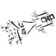 Pro-Line 6385-00 Twin I-Beam 2WD Pre-Runner Conversion Kit for SCX10 and SCX10II