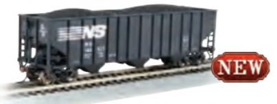 Bachmann 18728 HO Scale 100 Ton 3 Bay Hopper Norfolk Southern NS 146522