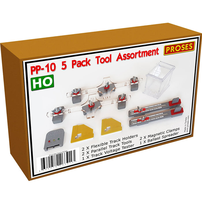 Proses by Bachmann 39029 HO Scale Track Laying Tool Assortment