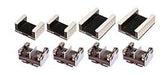 Proses by Bachmann 39031 O Scale 2 or 3 Rail Rollers and Drive Wheel Cleaners (4 Each)