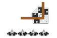 Proses by Bachmann 39032 G Scale Snap & Glue Clamps (4 Pack)
