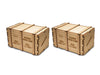 Proses by Bachmann 39112 O Scale Machinery Crates Load (2 Pack)